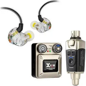 XVIVE U45T9 5.8GHz Wireless In-Ear Monitor System with T9 In-Ear Monitoring Headphones