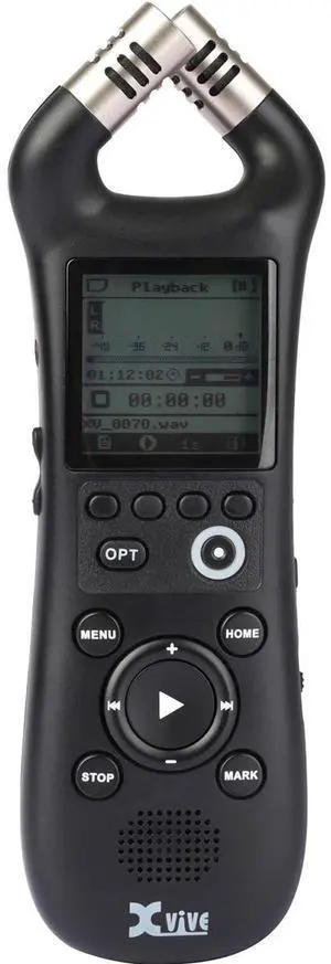 XVIVE XV1-R 32-Bit Float Portable Stereo Audio Recorder