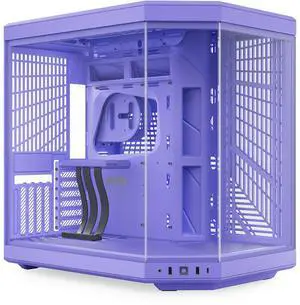 HYTE CS-HYTE-Y70-TM Taro Milk ABS / Steel / Tempered Glass Dual Chamber Mid-Tower ATX Case Case (Computer Cases - ATX Form)