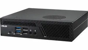 ASUS ExpertCenter PB63 Mini PC Desktop Computer, Intel Core i7-13700 2.1GHz, 16GB RAM, 512GB SSD, Windows 11 Pro, Black, TAA-Compliant