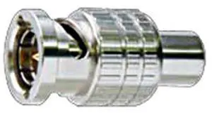 Canare 75 Ohm BNC Plug (M) to RCA Jack (F) Adapter
