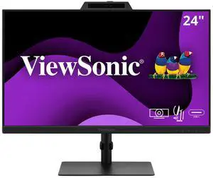 ViewSonic VG2441V 23.8" 16:9 Full HD 120Hz Video Conferencing USB-C IPS LED Monitor