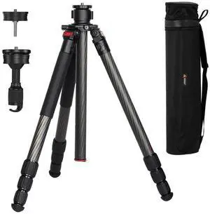 3Pod 3Pod Everest T5 4-Section Carbon Fiber Tripod #3P-CF-ES-T5