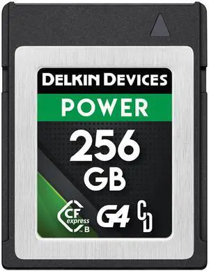 Delkin Devices 256GB POWER CFexpress Type B G4 Memory Card