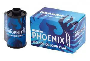 Harman Phoenix II 200 35mm Color Negative Roll Film, 200 ISO, 36 Exposures