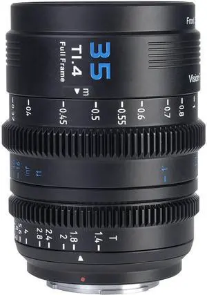 Sirui Sirui Vision Prime 1 Series 35mm T1.4 Full Frame Cine Lens (Native E mount, Black Color, Z/RF/L Mount Adapter)