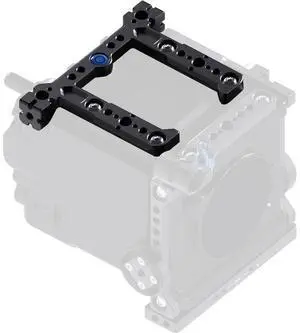 Kondor Blue Top U-Plate for RED V-RAPTOR, Raven Black