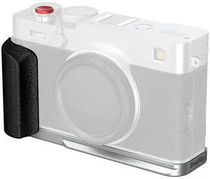 SmallRig L-Shape Mount Plate with Silicone Handle for Fujifilm X-E5 Camera, Silver SmallRig L-Shape Mount Plate with Silicone Handle for Fujifilm X-E5 Camera, Silver