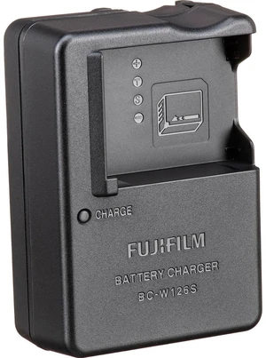 Fujifilm BC-126S Charger for NP-W126 NP-W126S Lithium-Ion Battery, Black Fujifilm BC-126S Charger for NP-W126 NP-W126S Lithium-Ion Battery, Black