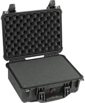 Pelican 1450 Watertight Hard Case with Foam Insert - Black
