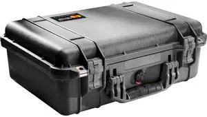 Pelican 1500 Watertight Hard Case with Foam Insert - Black