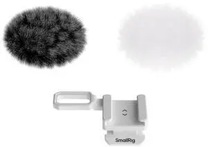 SmallRig Furry Windscreen for Canon EOS R50 V Camera, 2-Pack