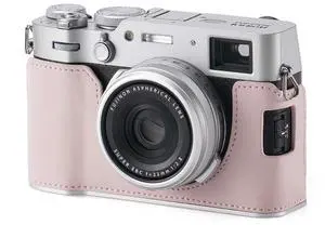 Tilta Leather Camera Case for Fujifilm X100VI, Smokey Pink