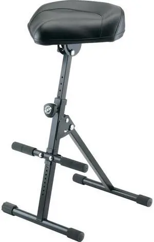 K&M Performance Stool with Pneumatic Spring Black