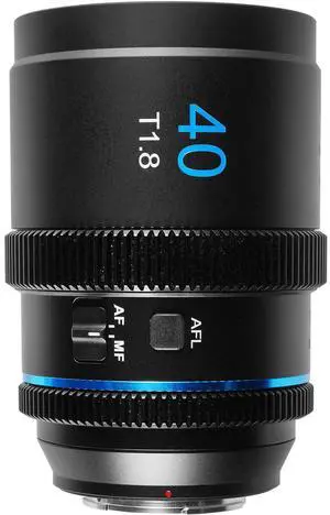 Sirui Sirui 40mm T1.8 1.33X S35 AF Anamorphic Lens (X mount, Blue Flare)
