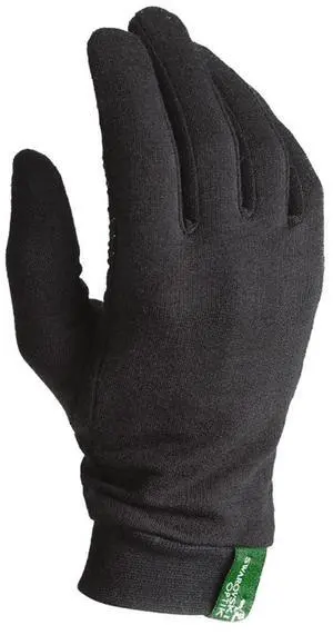 Swarovski Optik Merino Liner Gloves, Black, Medium