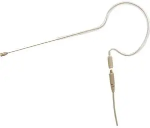 Galaxy Audio ESM8 Single Ear Omni-Directional Earset Microphone with 4x Sennheiser Cables, Beige