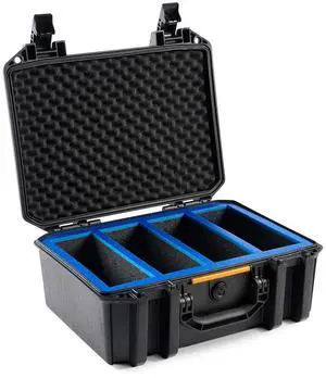 Pelican V300CC Vault Card Hard Case with Foam Insert, Black