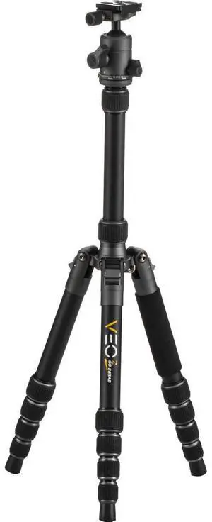 Vanguard VEO 2 GO 265AB Kit, 5-Section Al Tripod & T-50 Head, 56.25" Ext Height