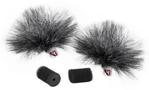 Rycote Ristretto Low-Profile Windjammer for Lavalier Mic Foams, Gray