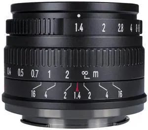 7artisans 35mm f/1.4 Lens for Panasonic Olympus Micro Four Thirds, Black