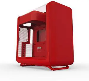 HYTE CS-HYTE-X50G-RR Red ABS / Steel / Tempered Glass ATX Mid Tower Case (Computer Cases - ATX Form) HYTE CS-HYTE-X50G-RR Red ABS / Steel / Tempered Glass ATX Mid Tower Case (Computer Cases - ATX Form)