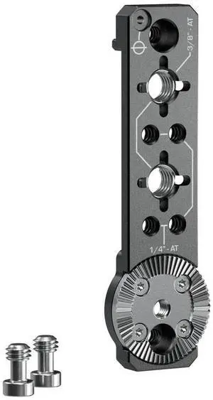 Bright Tangerine Right Side Plate for RED V-RAPTOR Camera, Black