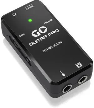 TC Helicon GO GUITAR PRO Portable High-Definition Guitar Interface