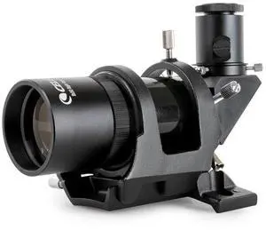 Celestron 9x50 Right Angle Correct Image Non-Illuminated Finderscope, Black