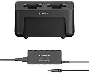 Sennheiser CHG 70N-C 2-Bay Network-Enabled Charger with Power Supply Unit for EW-DX Series