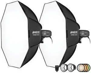 Westcott FJ400-SE 400Ws Daylight Studio Strobe 2-Light Kit with FJ-X3 M Universal Wireless Trigger