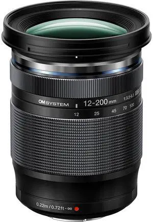 OM SYSTEM M.Zuiko Digital ED 12-200mm f/3.5-6.3 Lens for Micro Four Thirds