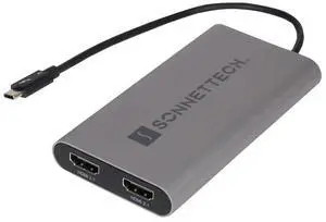 Sonnet Thunderbolt 3 to Dual 4K HDMI 2.1 Adapter, Gray