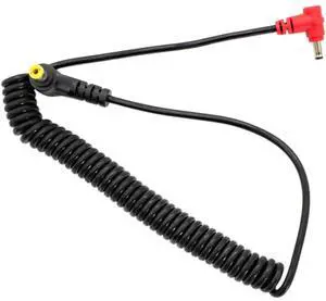 Kondor Blue 1.35/3.5mm to 2.1/5.5mm DC Male Coiled Power Cable Kondor Blue 1.35/3.5mm to 2.1/5.5mm DC Male Coiled Power Cable