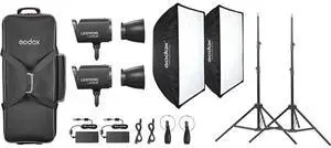 Godox Litemons LA150R RGB LED Monolight (2-Light Kit, Black)