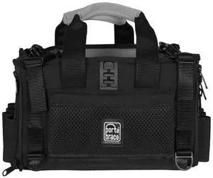 Porta Brace Silent Audio Organizer Bag for Sound Devices MixPre-6 Portable Recorder, Black/Platinum