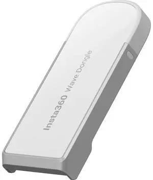 Insta360 USB 2.0 Wireless Dongle for Wave Speakerphone, Arctic White