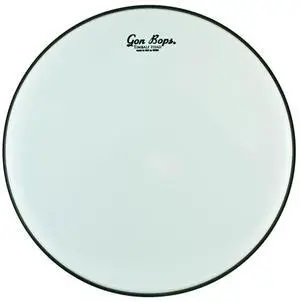 Gon Bops Remo 13" Smooth White Timbale Head with GB Logo