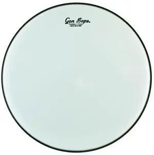 Gon Bops Remo 13" Smooth White Timbale Head with GB Logo
