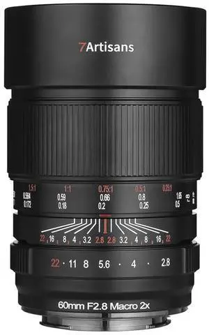 7artisans 60mm f/2.8 Macro 2x Lens for Nikon Z 7artisans 60mm f/2.8 Macro 2x Lens for Nikon Z