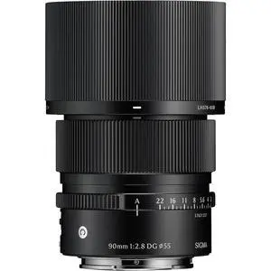 Sigma 90mm f/2.8 DG Contemporary Lens for Sony E, Black Sigma 90mm f/2.8 DG Contemporary Lens for Sony E, Black