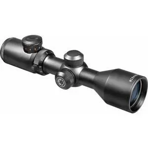 Barska 3-9x42 Contour Compact Riflescope Matte Black with Illuminated Red/Green/Blue Second Focal Plane Trace MOA Reticle, 30mm Tube Barska 3-9x42 Contour Compact Riflescope Matte Black with Illuminated Red/Green/Blue Second Focal Plane Trace MOA Reticle, 30mm Tube