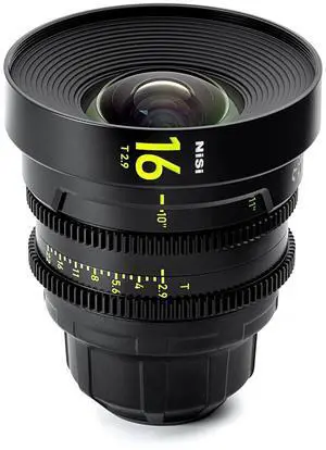 NiSi 65 PRIME 16mm T2.9 Cinema Lens, PL Mount NiSi 65 PRIME 16mm T2.9 Cinema Lens, PL Mount