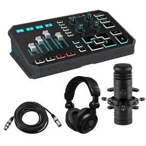 TC Electronic Helicon GoXLR 4-CH USB Streaming Mixer with Studio Accessories Kit TC Electronic Helicon GoXLR 4-CH USB Streaming Mixer with Studio Accessories Kit