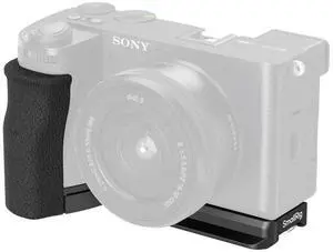 SmallRig L-Shape Mount Plate with Silicone Handle for Sony Alpha 6700 Camera, Black SmallRig L-Shape Mount Plate with Silicone Handle for Sony Alpha 6700 Camera, Black