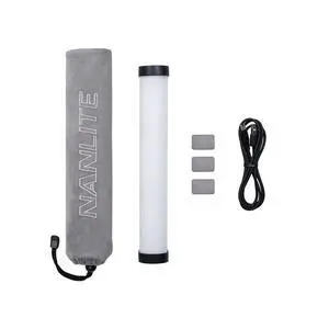 Nanlite PavoTube II 6XR 10" 6W RGBWW LED Tube Light with Built-In CRMX Nanlite PavoTube II 6XR 10" 6W RGBWW LED Tube Light with Built-In CRMX