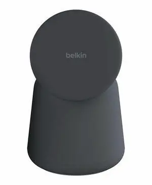 Belkin BoostCharge Pro 15W 2-in-1 Magnetic Qi2 Wireless Charging Dock, Black Belkin BoostCharge Pro 15W 2-in-1 Magnetic Qi2 Wireless Charging Dock, Black