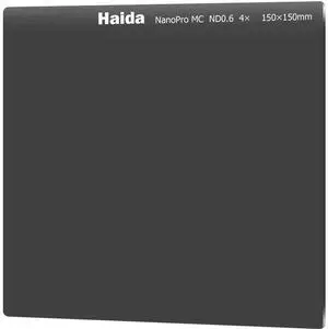 Haida NanoPro MC 150x150mm Neutral Density 4X (0.6) Multi Coated Glass Filter Haida NanoPro MC 150x150mm Neutral Density 4X (0.6) Multi Coated Glass Filter