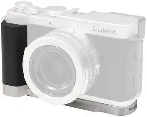 SmallRig L-Shaped Mount Plate with Silicone Handle for Panasonic LUMIX L10 Camera, Silver SmallRig L-Shaped Mount Plate with Silicone Handle for Panasonic LUMIX L10 Camera, Silver