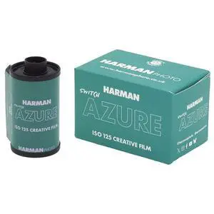 Harman SWITCH AZURE 125 Creative 35mm Color Negative Roll Film, 125 ISO, 36 Exposures Harman SWITCH AZURE 125 Creative 35mm Color Negative Roll Film, 125 ISO, 36 Exposures